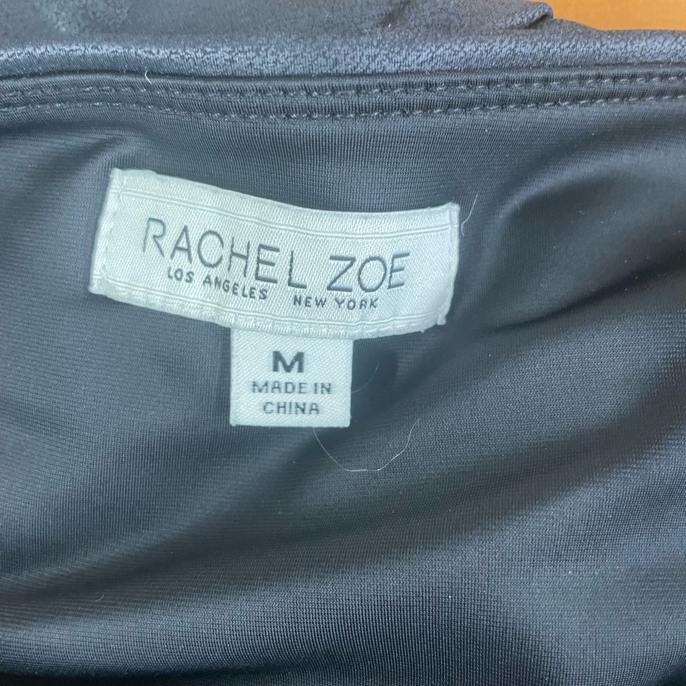 Rachel Zoe black faux leather leggings medium - Picture 4 of 9
